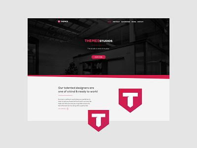 Themes Landing Page