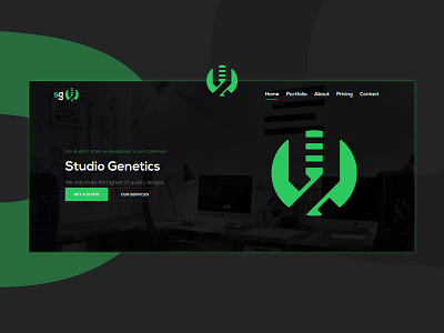 StudioGenetics | SGen Landing Page