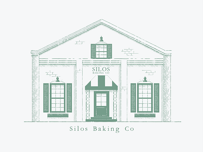 Silos Baking Co. branding design graphic design illustration illustrator logo vector