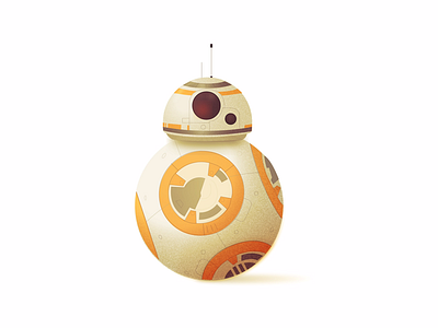 BB8 bb8 character design design disney graphic design illustrator star wars