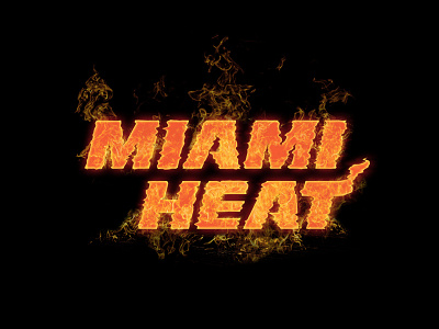 Miami Heat Slam Magazine Style Logo