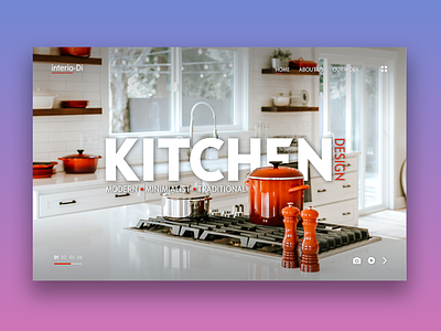 Interior design - Kitchen concept design graphic design integration design interior design ui ui ux ui design web design webdesign website design