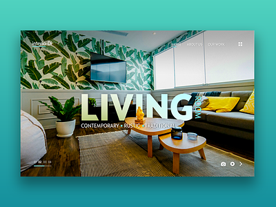 Interior design - Living Room concept design design graphic design integration design interior design ui ui ux ui design web design webdesign website design