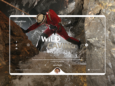 Adventure - Web Design Concept adventure graphic design integration design landing page design landingpage sliders ui ui ux ui design user interface design web design webdesign website design