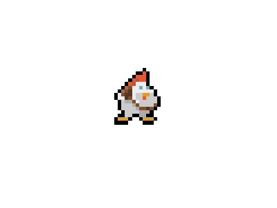 Chicken on the run chicken chicken pixel art pixel art running chicken pixel art