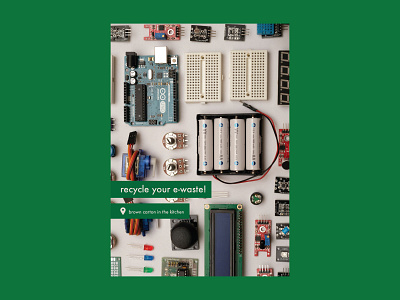 Poster design - recycling e-waste