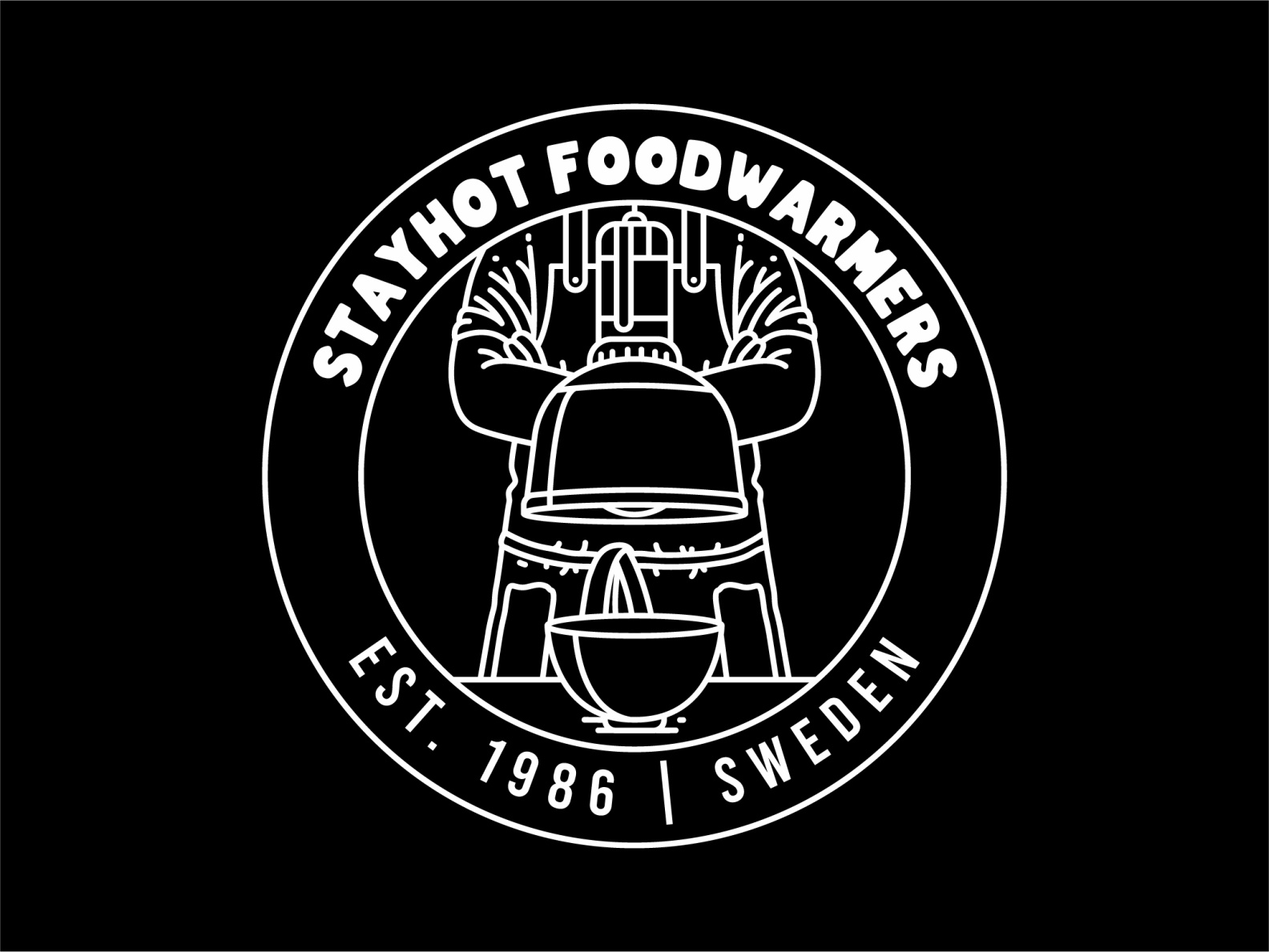 STAY HOT FOOD WARMERS BADGE LOGO by tommmyw on Dribbble