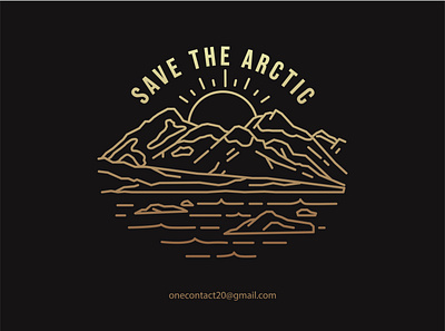 Save The Arctic animal arctic background cold design ecology environment global ice iceberg illustration nature north polar save warming water white wildlife winter