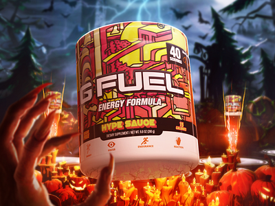 Halloween GFUEL | Advertisement Concept