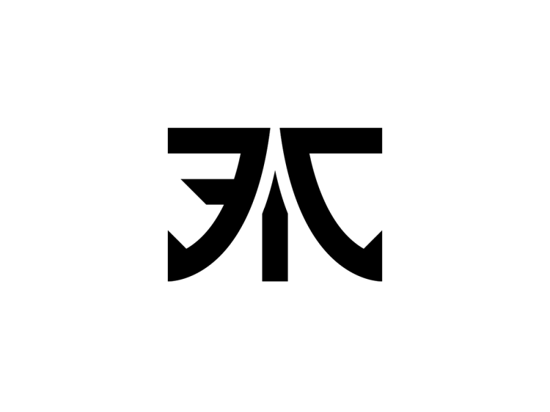 Fnatic Supporters Banner with Black Logo 150cm x 90cm Orange
