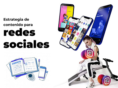 Estrategia de contenidos para redes sociales branding design diseño diseño grafico facebook inbound maketing instagram marca redes sociales ui