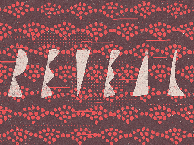 Reveal draw hand lettering pattern texture