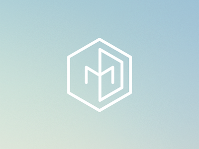 dora mathe dora mathe graphic design hexagon identity logo monogram