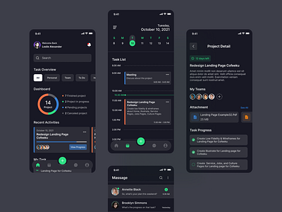 Task Manager App android app app design application b2b design ios mobile saas taskmanagement taskmanagerapp ui ux