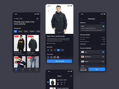 Clothes Selling App add to cart android app app design b2b branding cart clothes app clothes selling design ecomerce design ecommerce ecommerce app ios mobile saas sell shoping ui ux