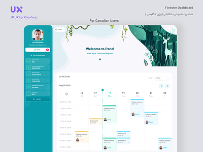 Forester Admin Dashboard dashboad dashboard design dashboard ui design freelance illustration typography ui ui ux uiuxdesign ux vector