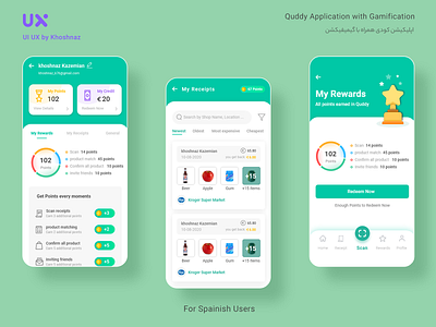 Quddy Application with Gamification