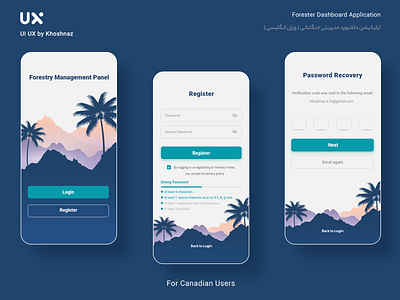 Forester Dashboard Application app design application branding dashboard app dashboard design dashboard ui design freelance freelancing marketing ui ui ux uiuxdesign ux uxresearch