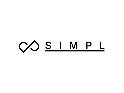 SIMPL branding design illustration logo minimal typography vector