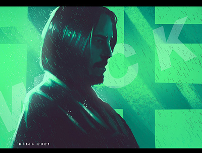 John Wick design graphic design illustration photoshop