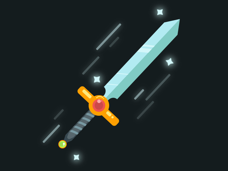 Sword Of Power By Rafee Salman On Dribbble