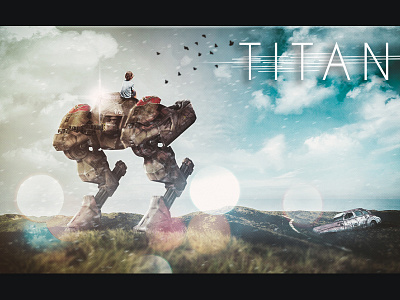 Titan design manipulation photo photoshop