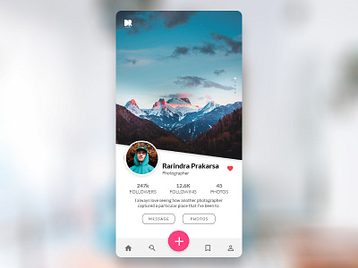 Photos app concept app design experience interface ios mobile ui user ux visual