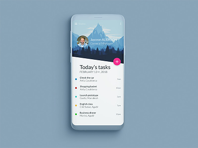 Calendar design android app design experience interface ios mobile ui ux visual wen