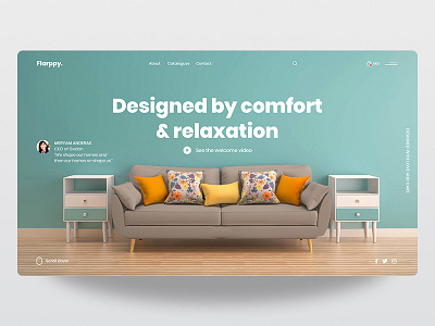 Flarppy. art clean clean app design clean design color design desktop ecommerce experience front end inspiration interaction interface minimal ui user ux visual web webdesign