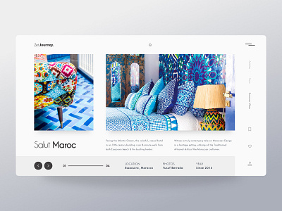 Zet Journey. clean clean design design header interface interface design layout layout design minimal single page ui ui design user interface ux web web design web page design