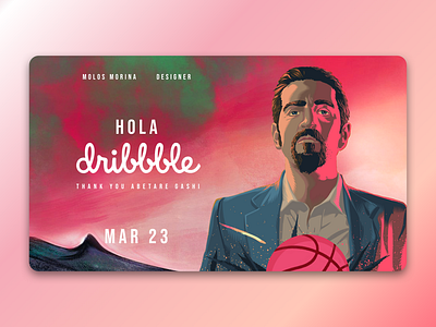 Hola Dribbble!