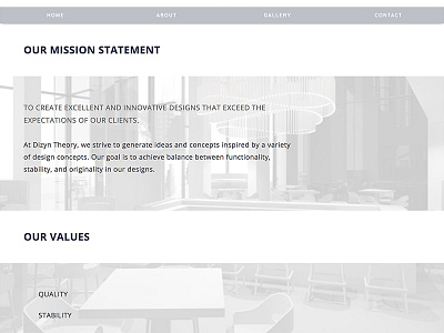 Dizyn Theory Web Design