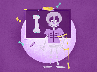 Bone bone illustraion skeleton