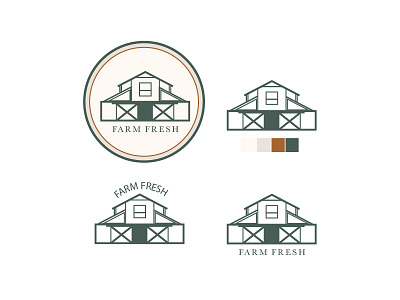 Farm Fresh Logo WIP branding logo design