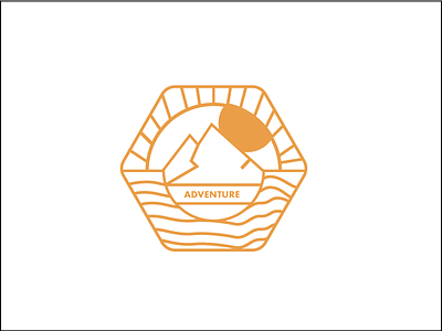 Submission for the Outdoor Badge Challenge badge branding logo design