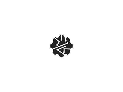 Cog branding icon logo