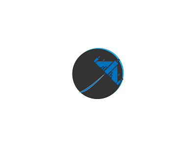 Space badge branding logo design