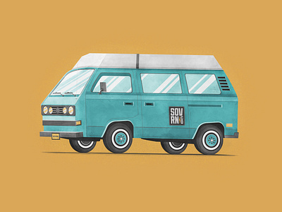 Retroized Company Van