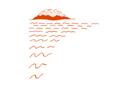 Sun Mountain animation illustration mountain sun