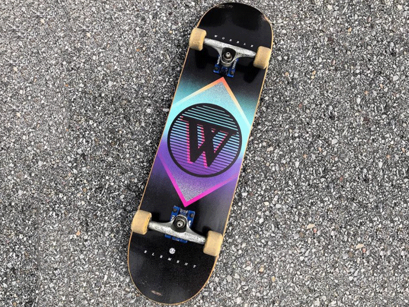 Element x Worble Skate Deck skateboard skateboarding