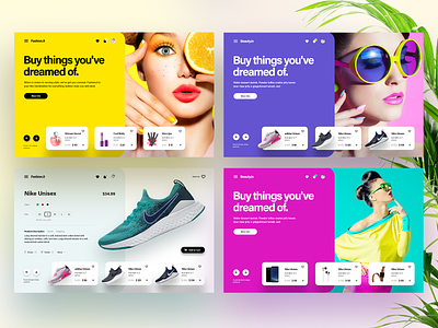 Fashion.it - A Fashion Style e-commerce project app designer appdesign branding design illustrations interaction design prototyping ui user experience ux