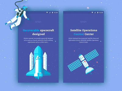 Space android animated app designer icon icons illustrations interaction design material design prototyping ui user experience ux