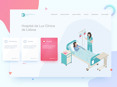 Clinica da Luz android animated app designer icon icons illustrations interaction design material design prototyping ui user experience ux