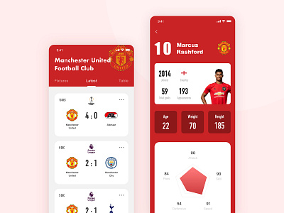 Football App 01 app design ui