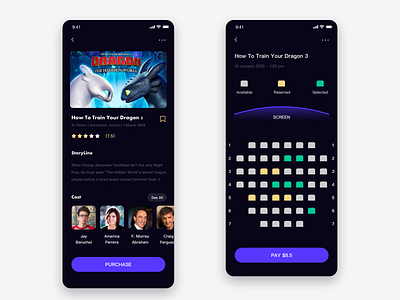 Movies App - 02 app design ui