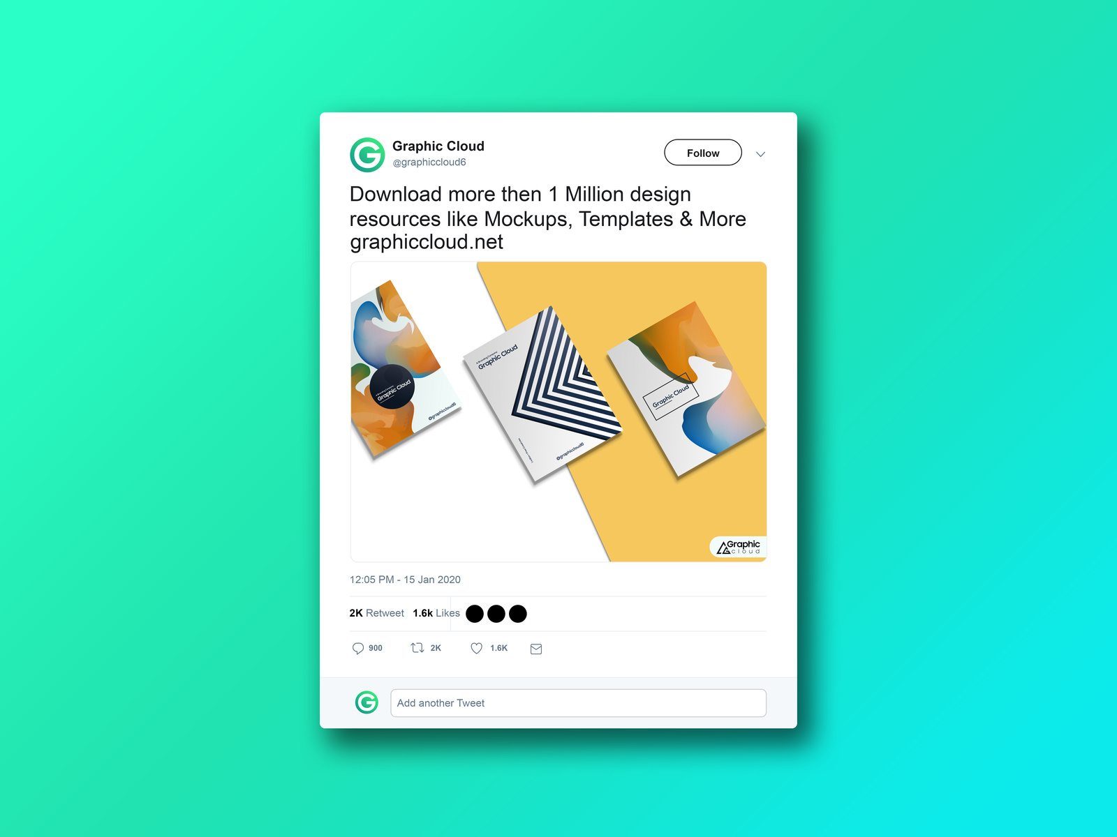 Twitter tweet Mockup PSD by Venkatesh on Dribbble