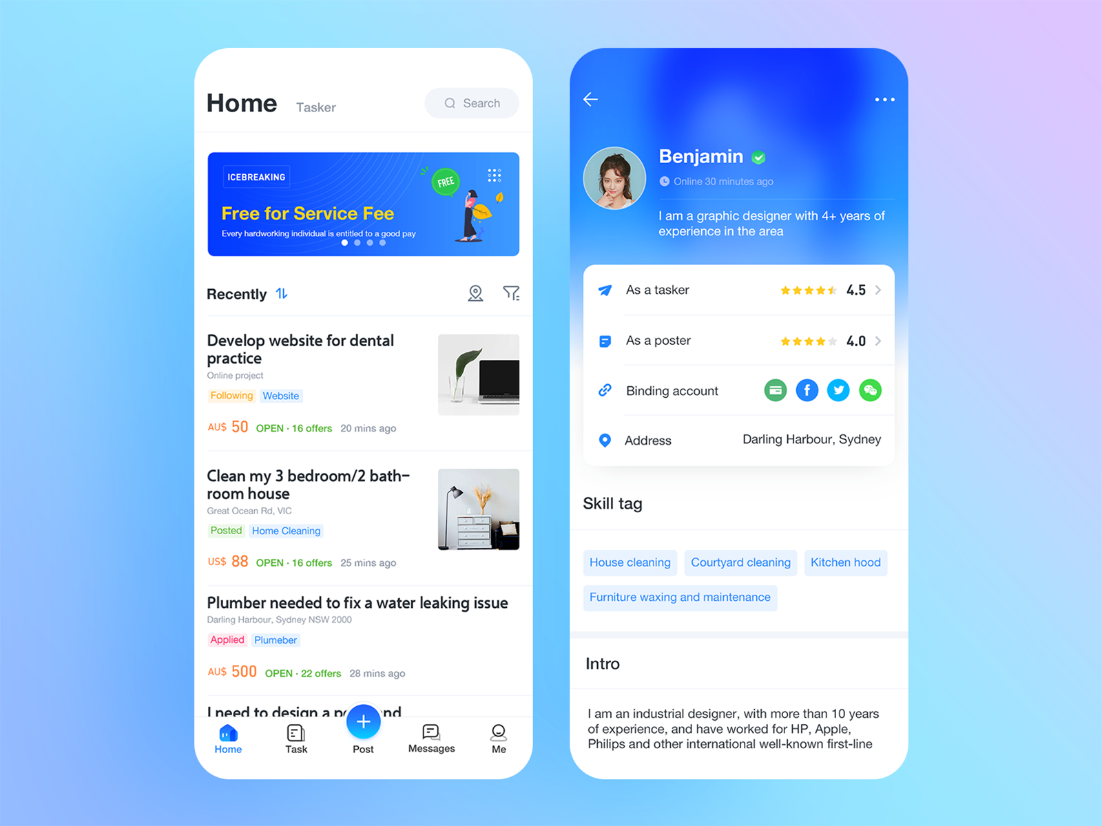 mobile templates by Deep Roy Dribbble