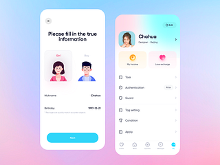 Gender Selection Guide Page By Chahua For Radesign On Dribbble