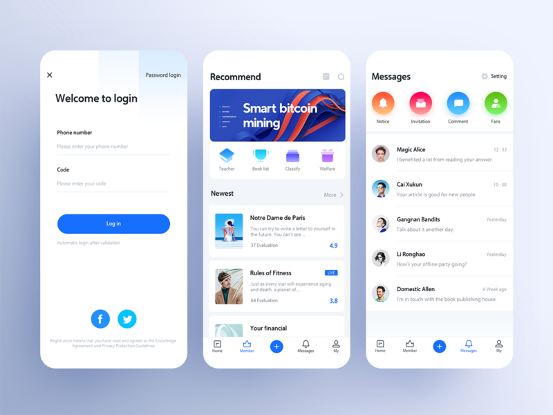 Zhihu redesign Visual design 03 by Chahua for Hiwow on Dribbble