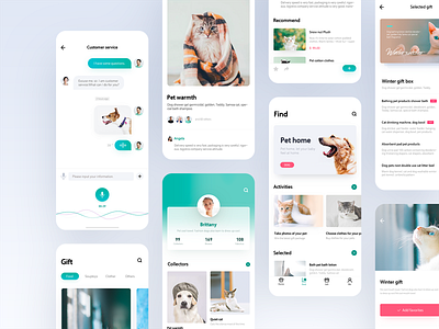 Application Design of Pet Home 04 app design hiwow ui uidesign ux 设计